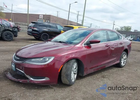 2015 Chrysler 200 Limited from USA, damaged, VIN 1C3CCCAB2FN539838